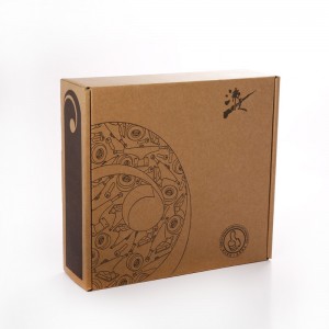 Egyedi újrahasznosítható papír Anyag Post Mailer Box csomagolás